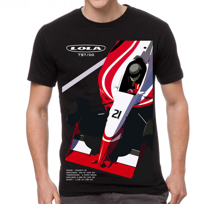 IndyCar Lola Retro T Shirt